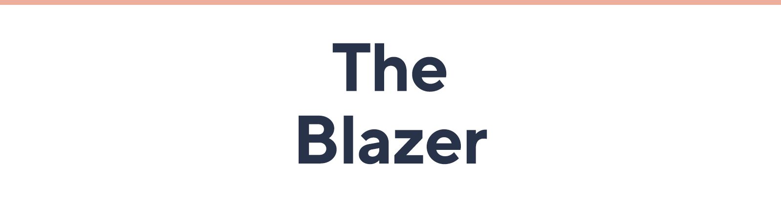 The Blazer