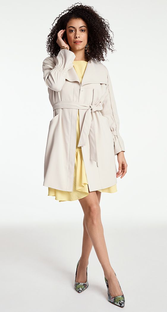 Qvc on sale trench coats