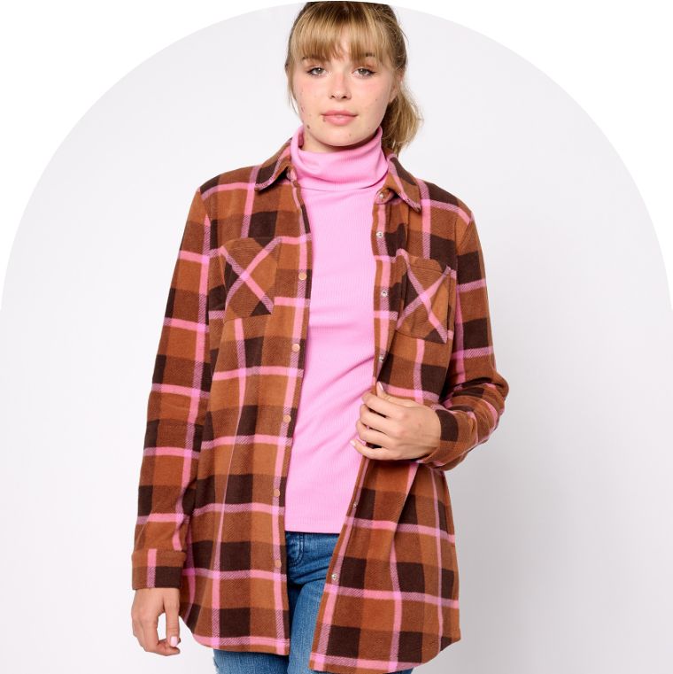 Chanel Pink Gingham Plaid Jacket - William Jacket