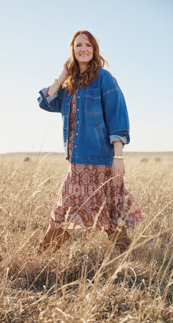 Ree by The Pioneer Woman Button-Front Chore Jacket