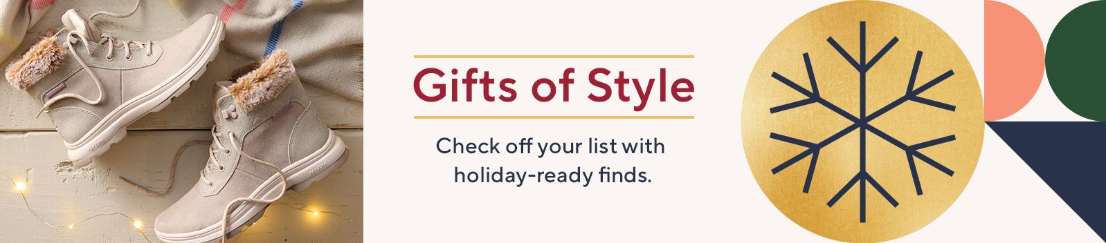 Gifts of Style: Check off your list with holiday-ready finds.