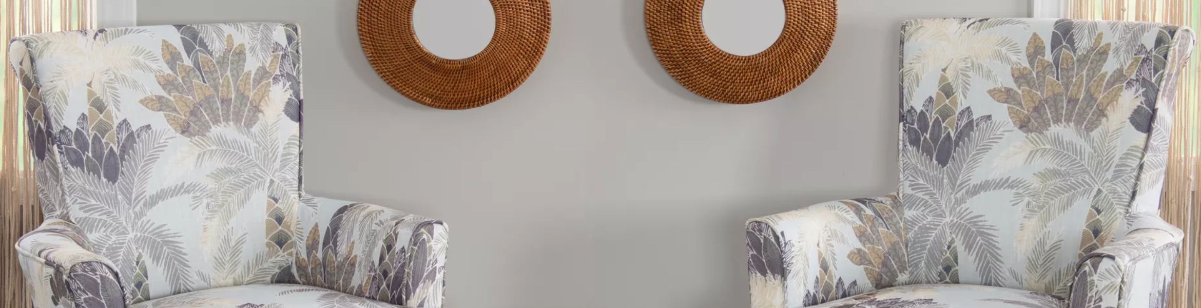 Linon Home Eva Round Tufted Upholstered Traditional Ottoman