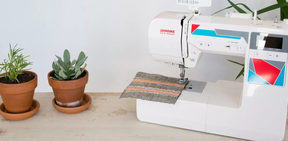 Janome Sewing Machine with Quilting Accessories