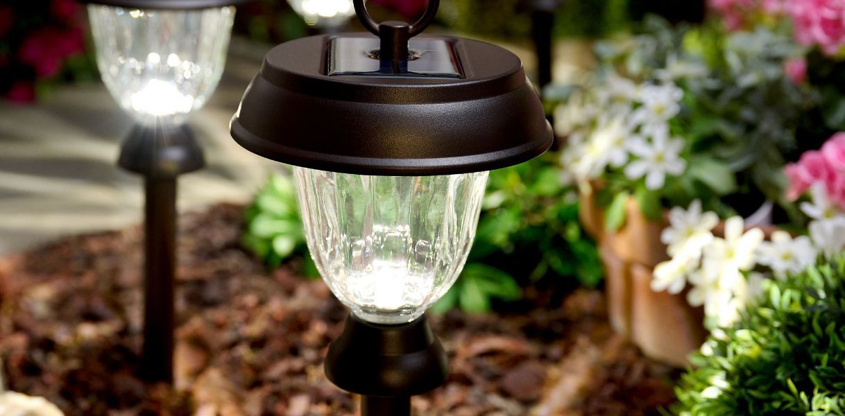 Energizer 8-Pc 3-in-1 Solar Path Lights with Color on Demand