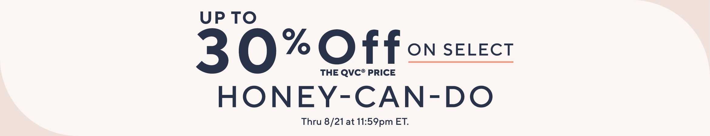 Up to 30% Off the QVC® Price on Select Honey-Can-Do Thru 8/21 at 11:59pm ET.