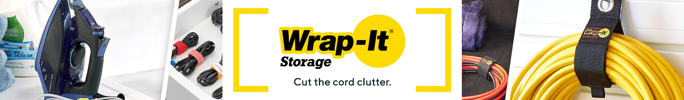 Wrap-It. Cut the cord clutter. 