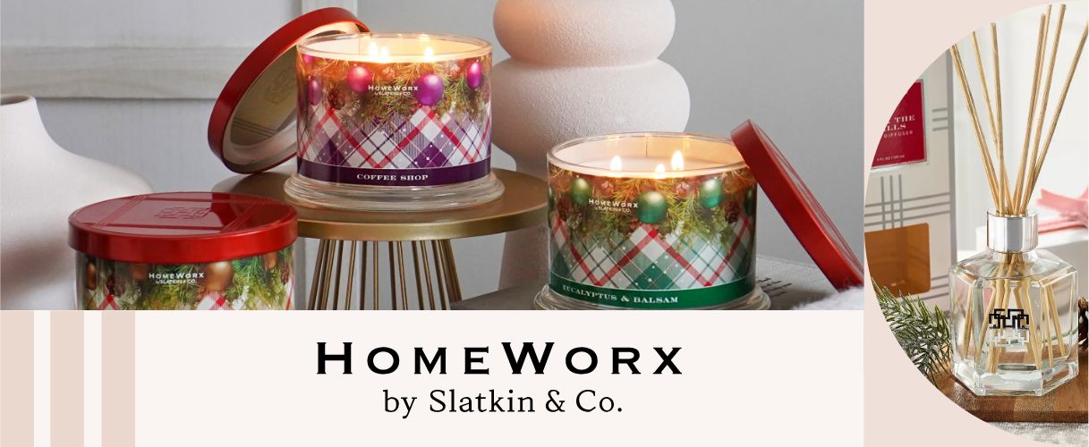 HomeWorx by Slatkin & Co. S/2 Midnight Moon Reed Sticks 