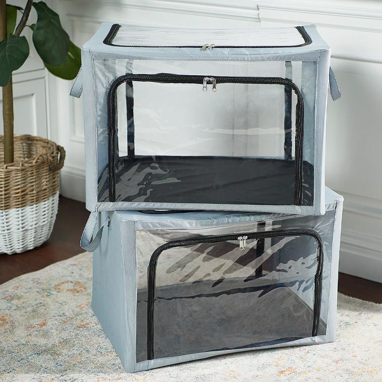 18 in Collapsible Laundry Hamper - Assorted