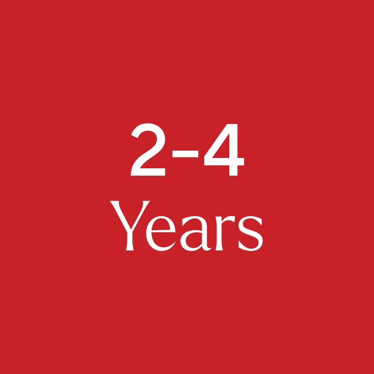 2–4 Years