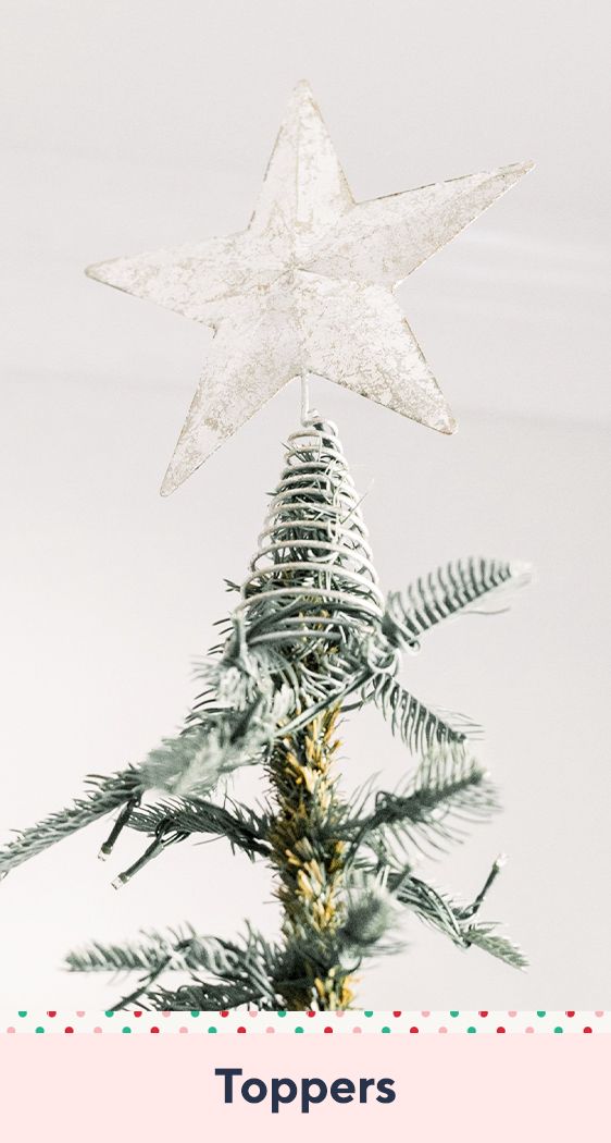 Metal Star Tree Topper by Lauren McBride 