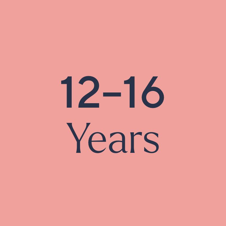12-16 Years