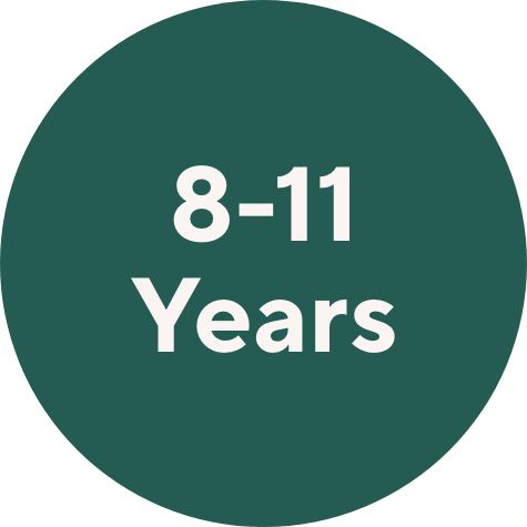8–11 Years