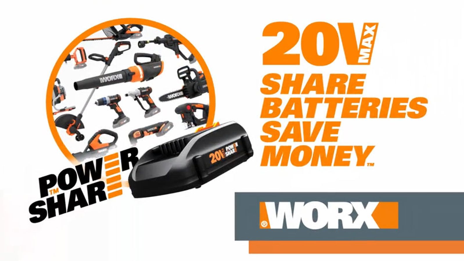 WORX Outdoor Equipment Tools QVC