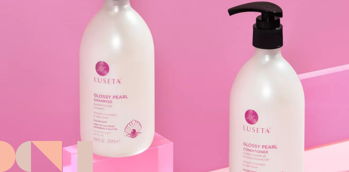 Luseta Glossy Pearl Shampoo, Conditioner & Mask Set