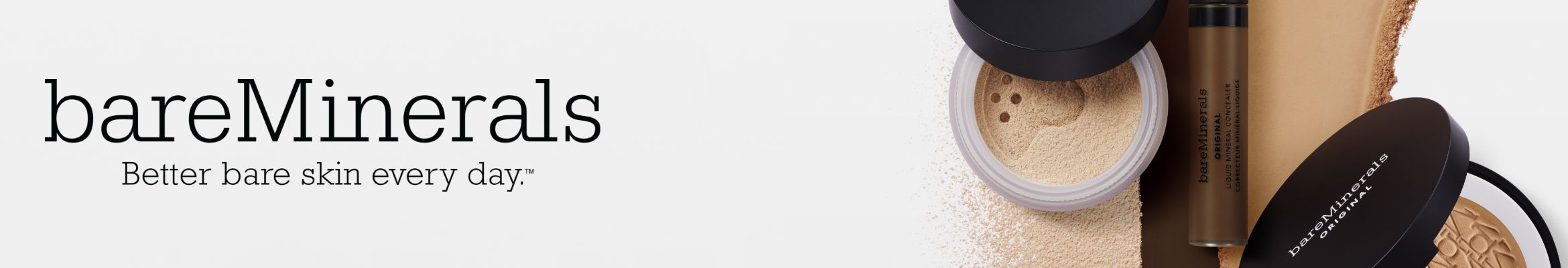 bareMinerals®. Better bare skin every day.