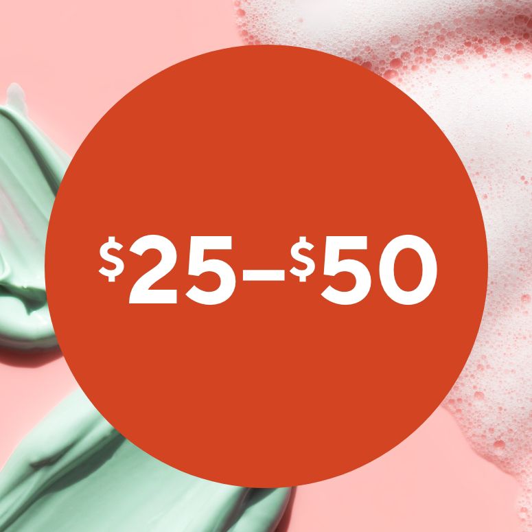 $25–$50