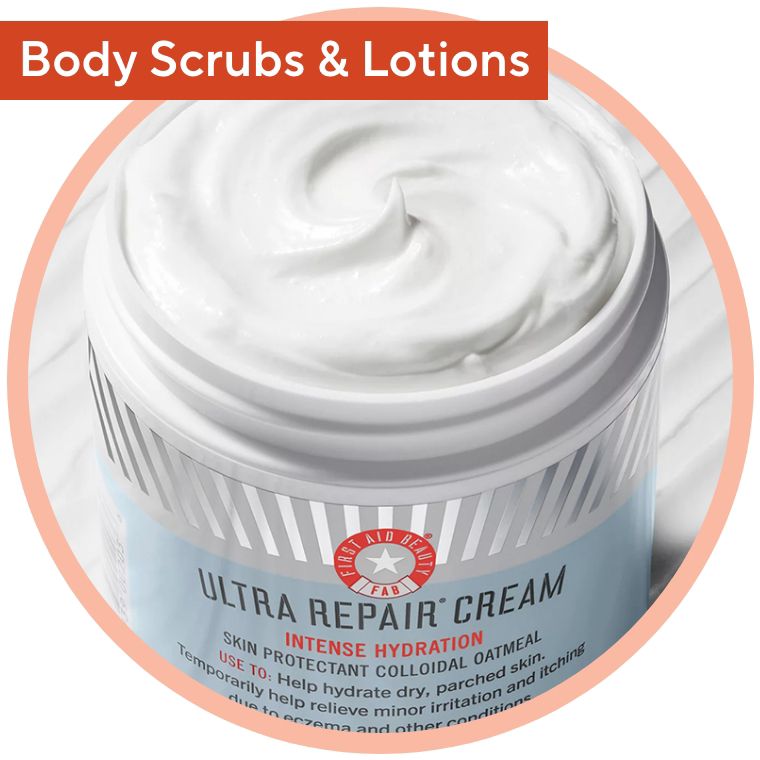 Body Scrubs & Lotions