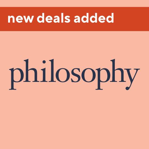 philosophy. new deals added.