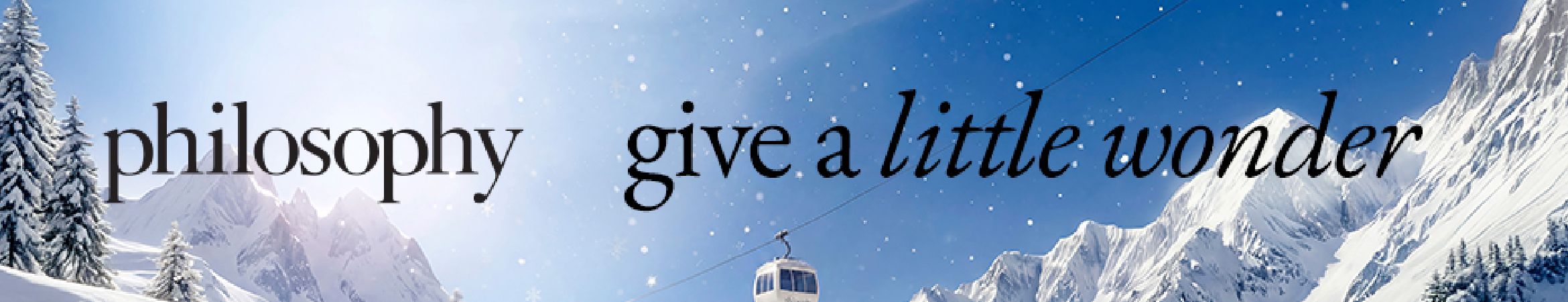 philosophy. give a little wonder.