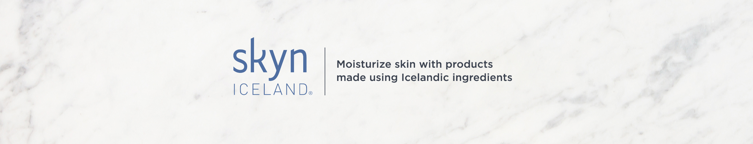 skyn ICELAND. Moisturize skin with products made using Icelandic ingredients