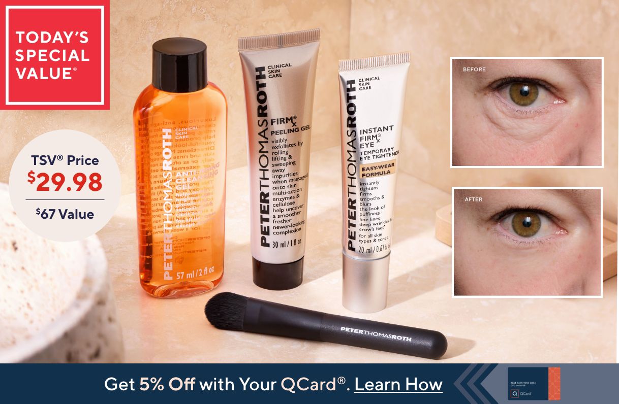 Today's Special Value®    Get 5% Off with Your QCard®. Learn How  TSV® Price $29.98; $67 Value