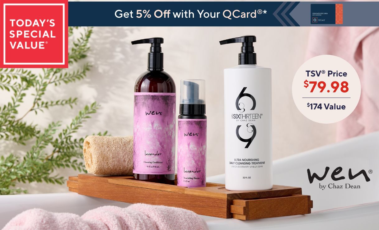Today's Special Value®    Get 5% Off with Your QCard®*      TSV® Price $79.98: $174 Value
