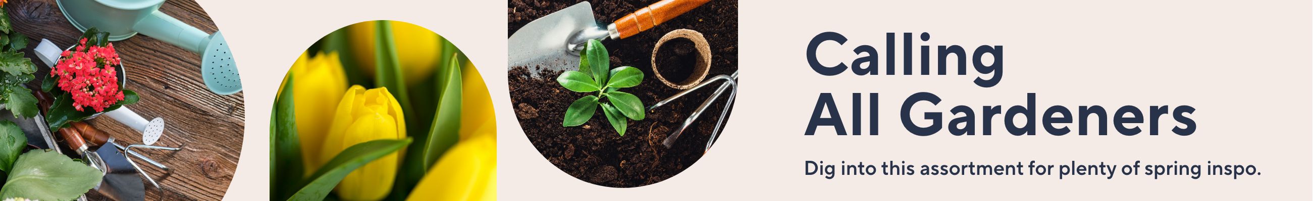Calling All Gardeners Dig into this assortment for plenty of spring inspo.