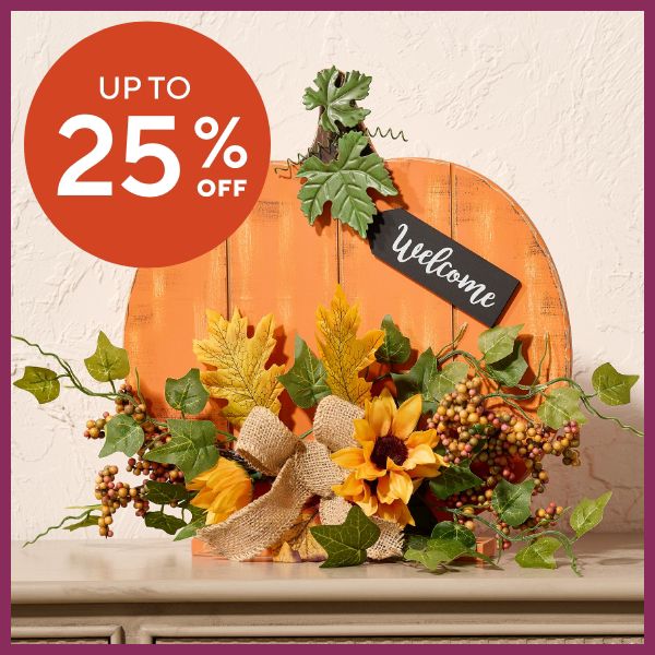 Up to 25% Off