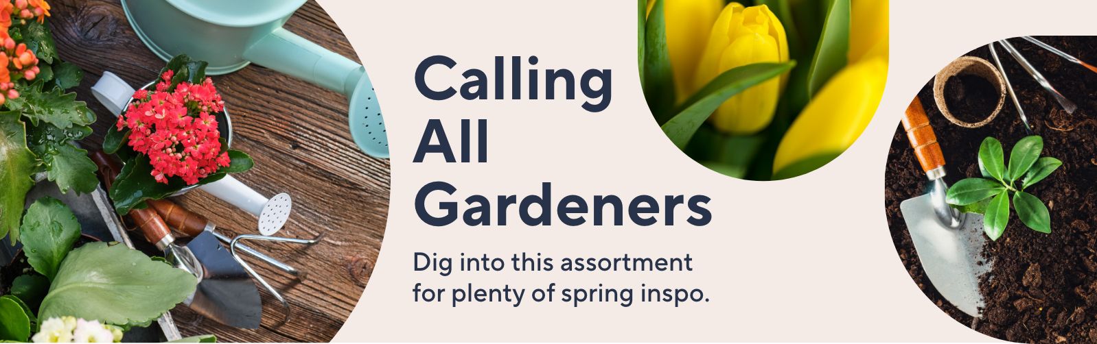Calling All Gardeners Dig into this assortment for plenty of spring inspo.