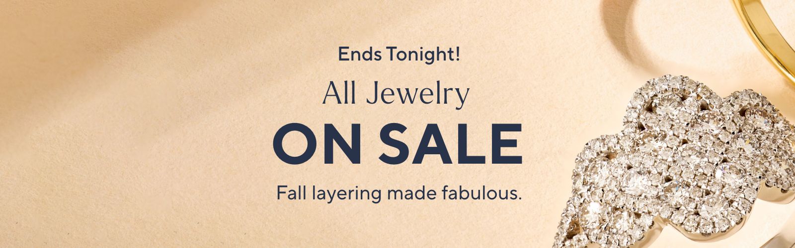 Ends Tonight! All Jewelry on Sale - Fall layering made fabulous.