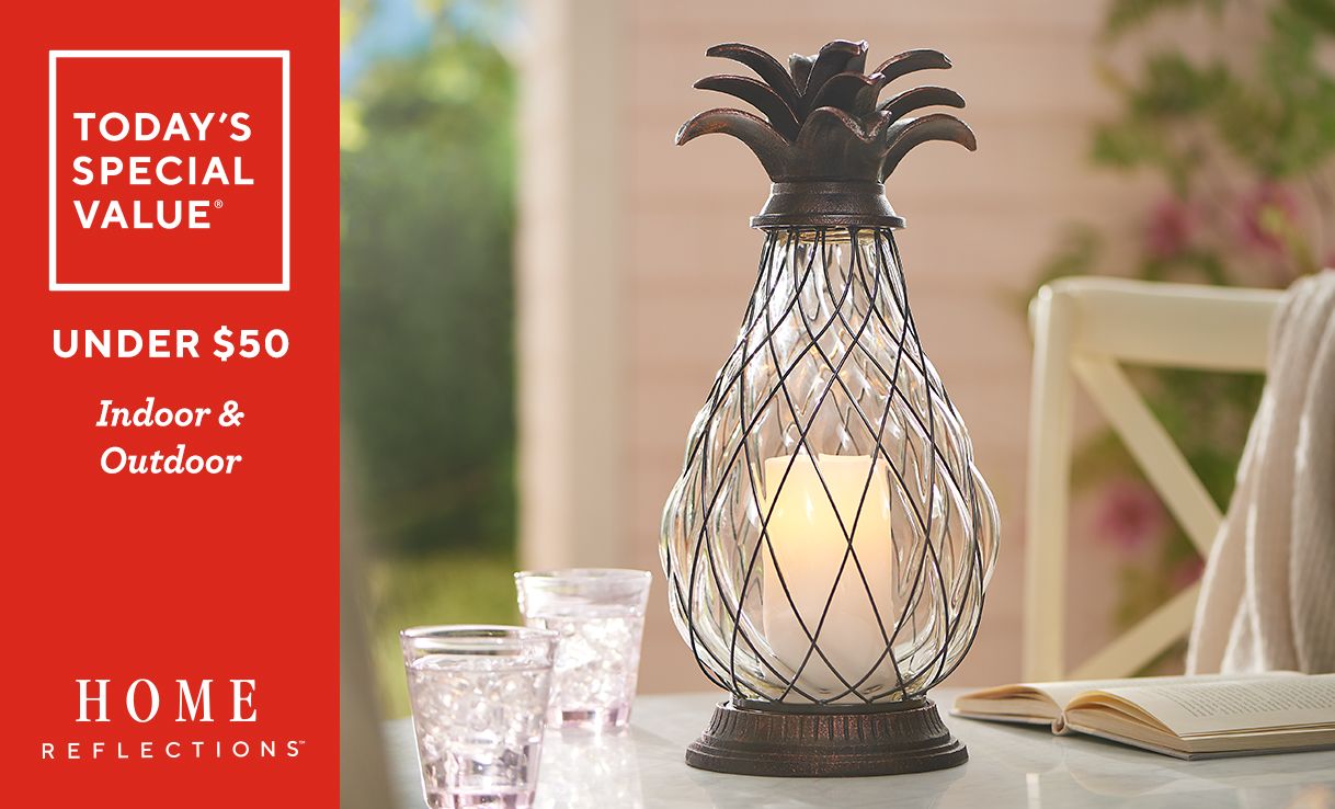 Pineapple lantern outlet by home reflection