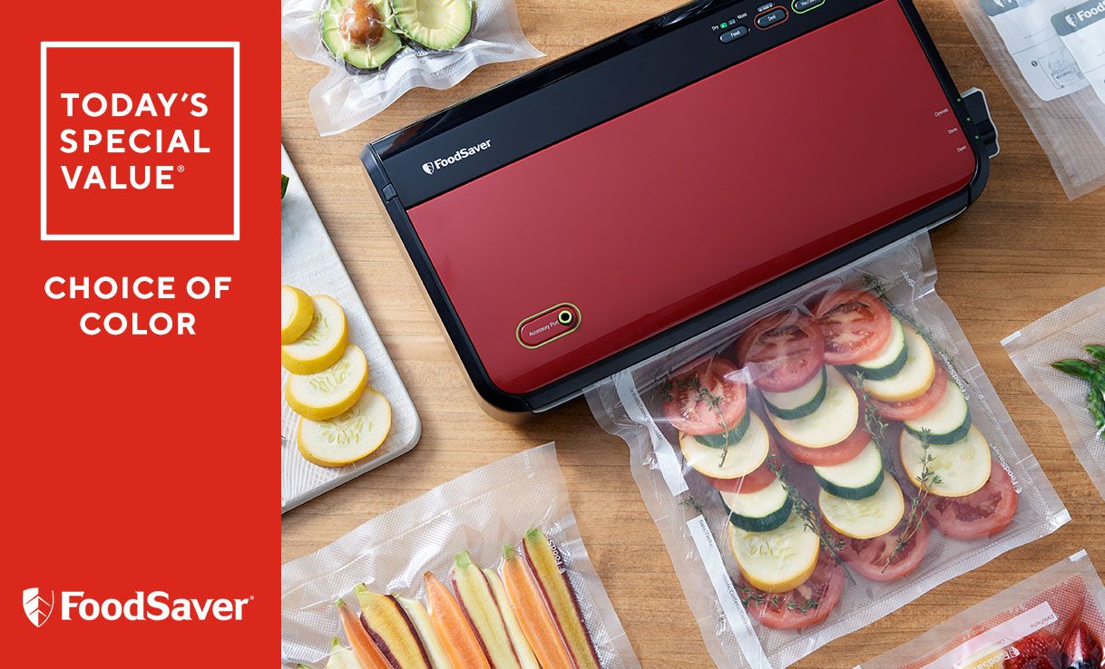 (QVC) FoodSaver Vacuum Sealer System with Extra Bags and Accessories