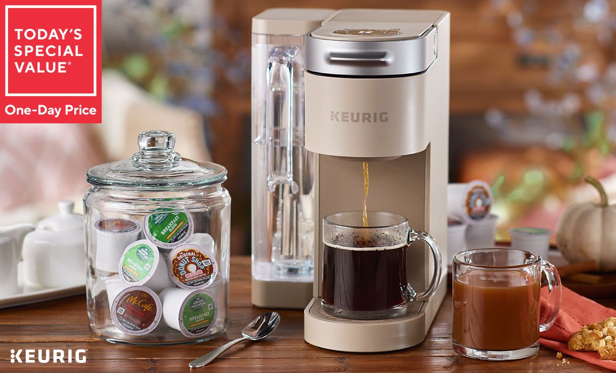 Today's Special Value® One-Day Price: Keurig K-Supreme Coffee Maker with 36 K-cups & My K-Cup