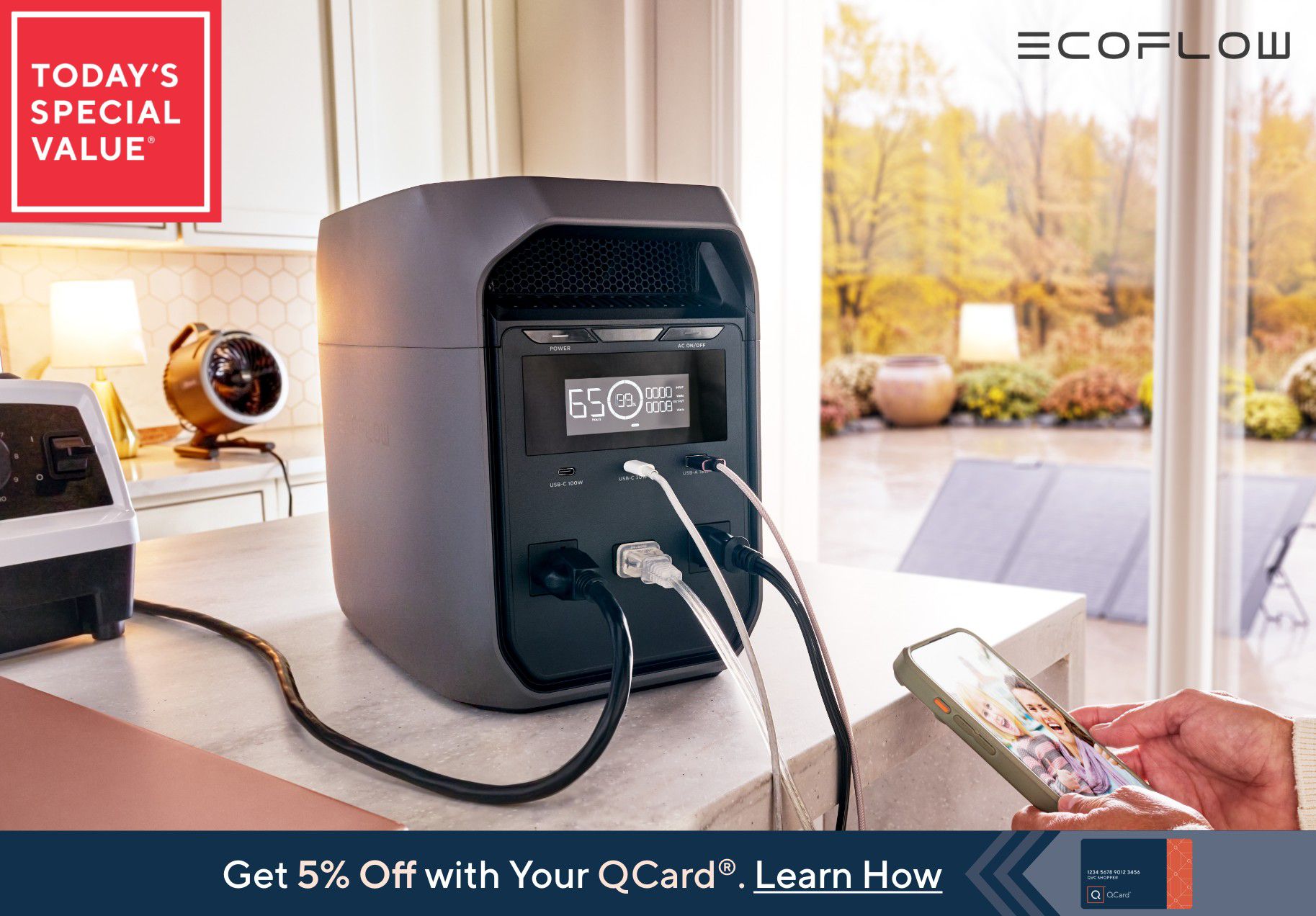 Today's Special Value®    Get 5% Off with Your QCard®. Learn How