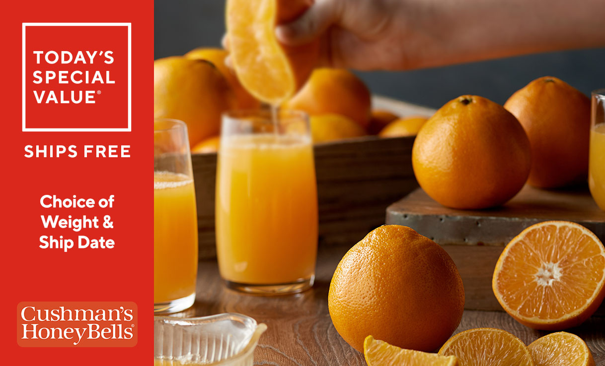 (QVC) Cushman's 5, 10, or 15lb Florida Honeybell Box