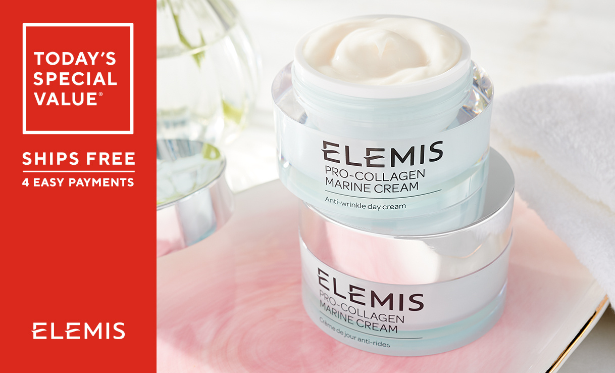(QVC) ELEMIS ProCollagen Marine Cream 1.6oz Duo