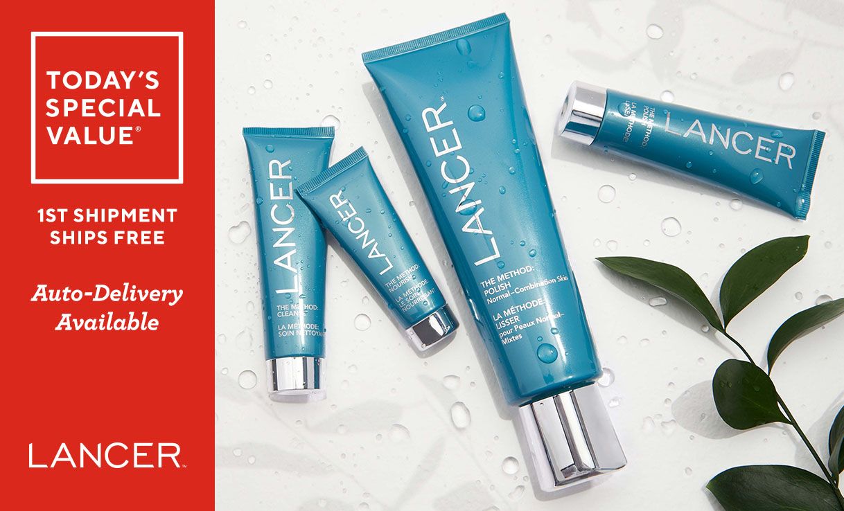 (QVC) Lancer SuperSize Polish & The Method 3pc TryMe Kit