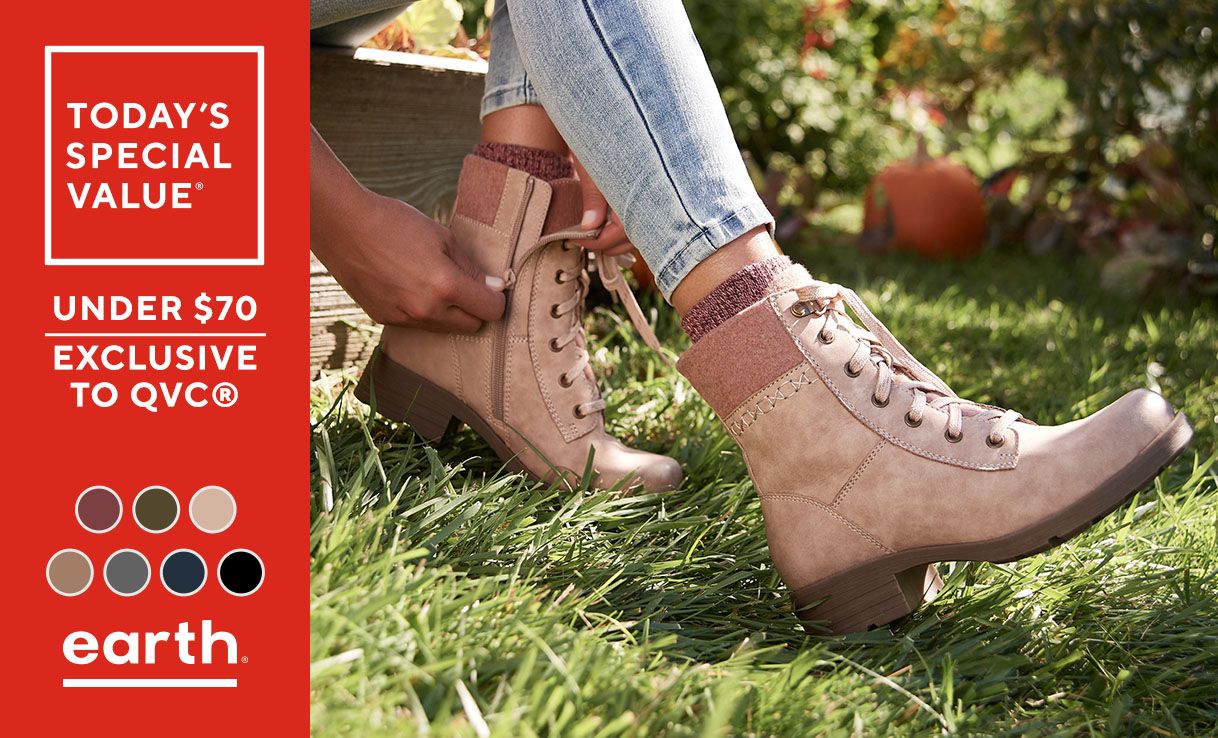 qvc earth brand boots