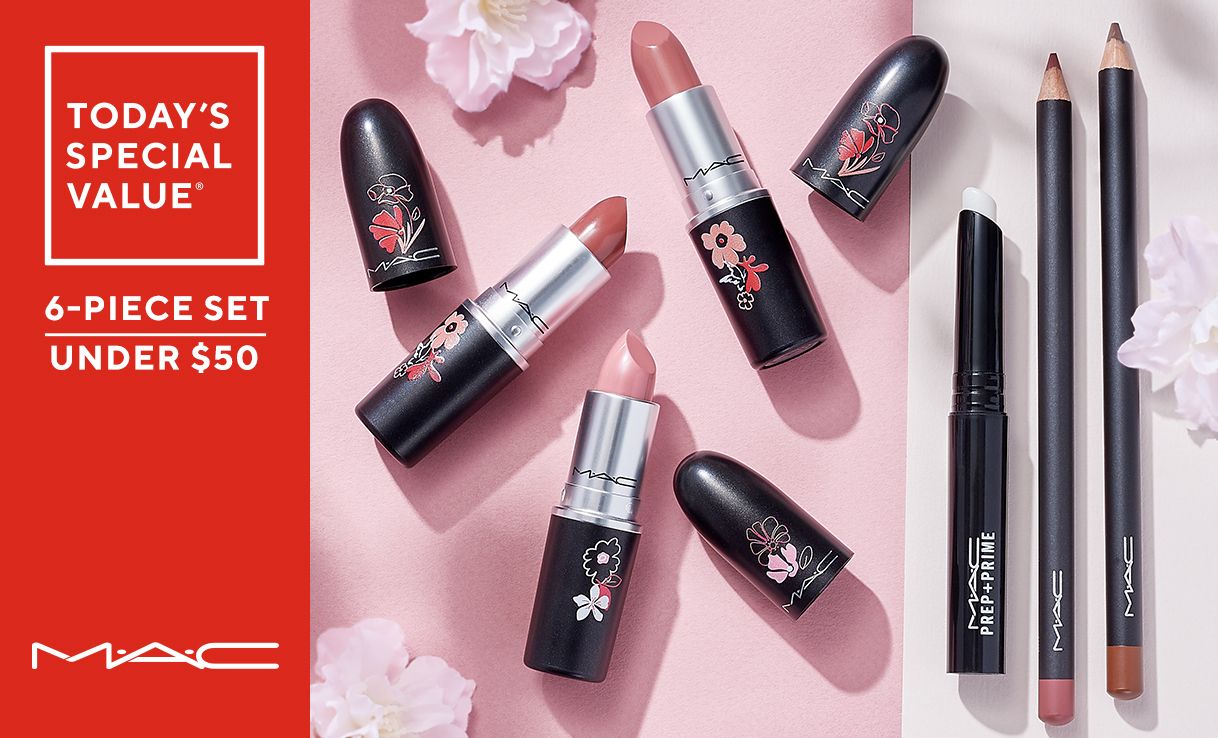 Today's Special Value® MAC Cosmetics Special Edition 6 Piece Blooming Lip Wardrobe - Under $50