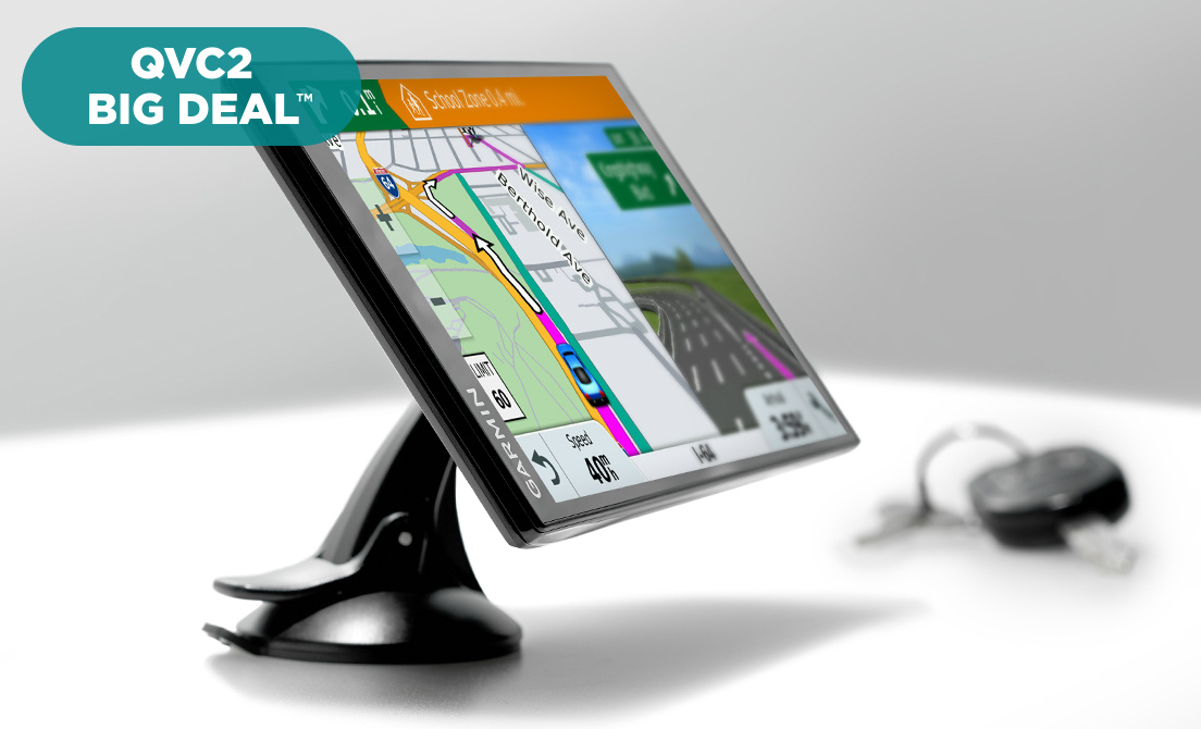 (QVC) Q2 Garmin DriveSmart 61 LMTS GPS with Lifetime Map