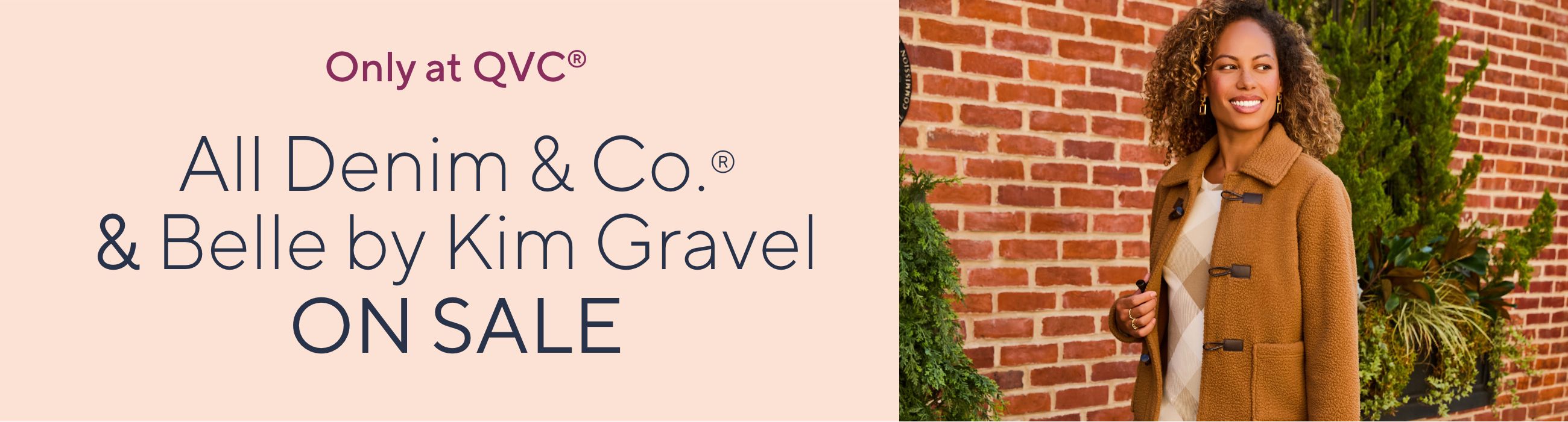 Only at QVC® All Denim & Co.® & Belle by Kim Gravel on Sale
