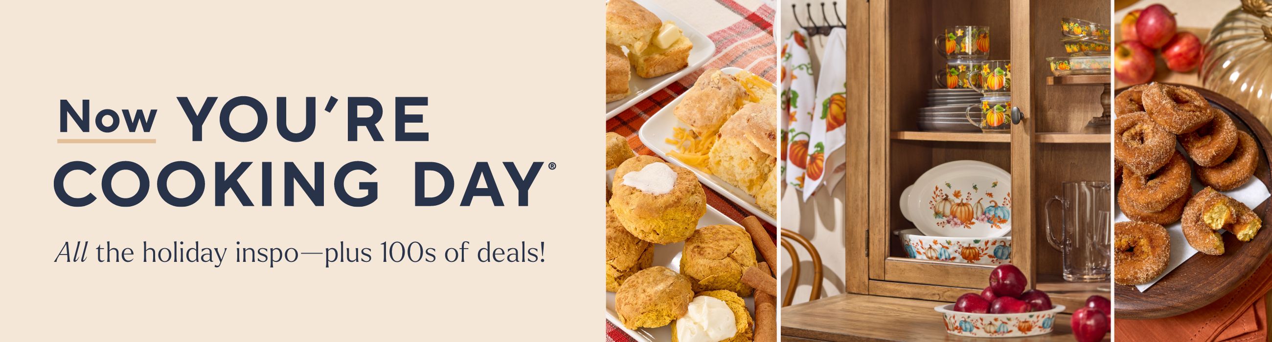 Now You're Cooking Day® - All the holiday inspo—plus 100s of deals!