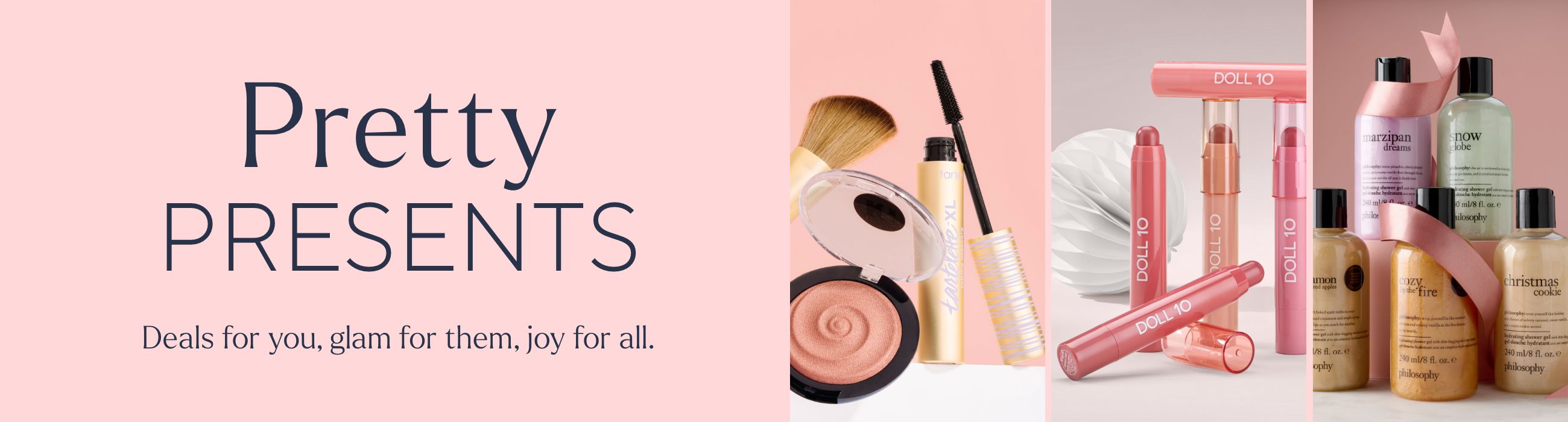 Pretty Presents - Deals for you, glam for them, joy for all.
