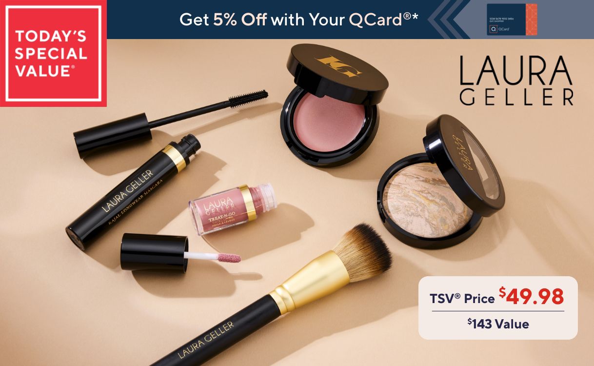 Today's Special Value®    Get 5% Off with Your QCard®*   TSV® Price $49.98: $143 Value