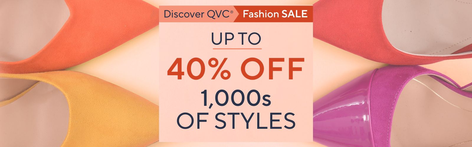 Discover QVC® Fashion Sale - Up to 40% Off 1,000s of Styles