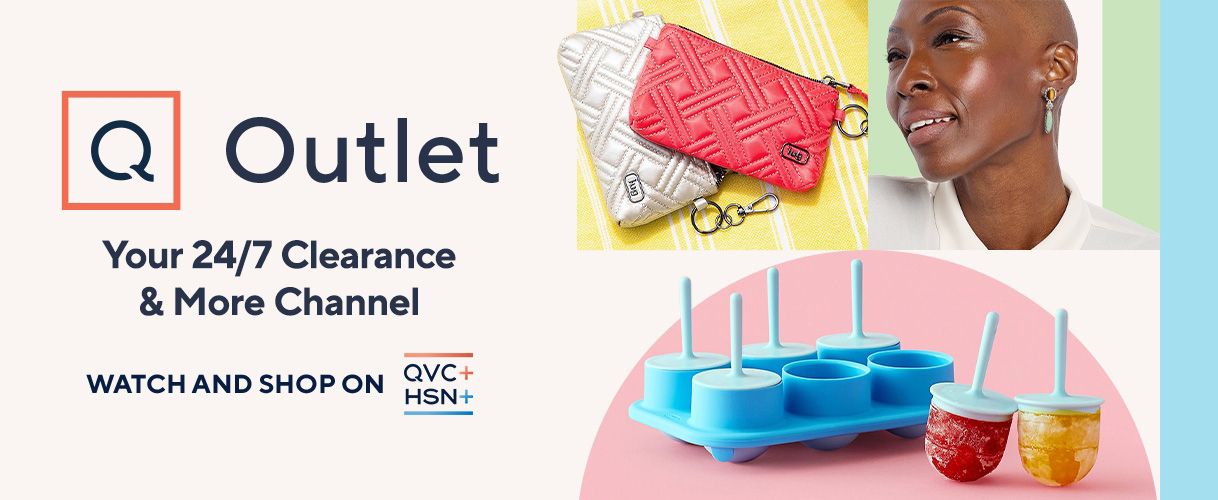 QVC® Outlet: Your 24/7 Clearance & More Channel. Watch and Shop on QVC+ and HSN+.