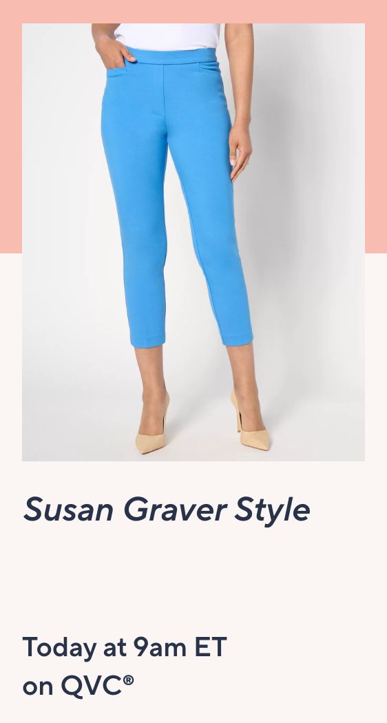 Susan Graver Style Today at 9am ET on QVC®