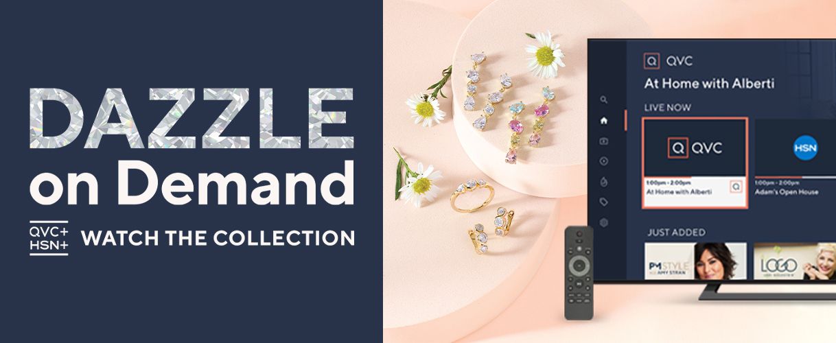 Dazzle on Demand. Watch the Collection on QVC+ and HSN+.