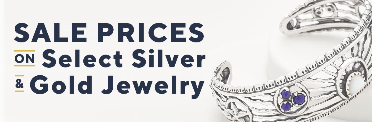 Sale Prices on Select Silver & Gold Jewelry