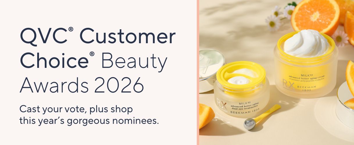QVC® Customer Choice® Beauty Awards 2026: Cast your vote, plus shop this year's gorgeous nominees.
